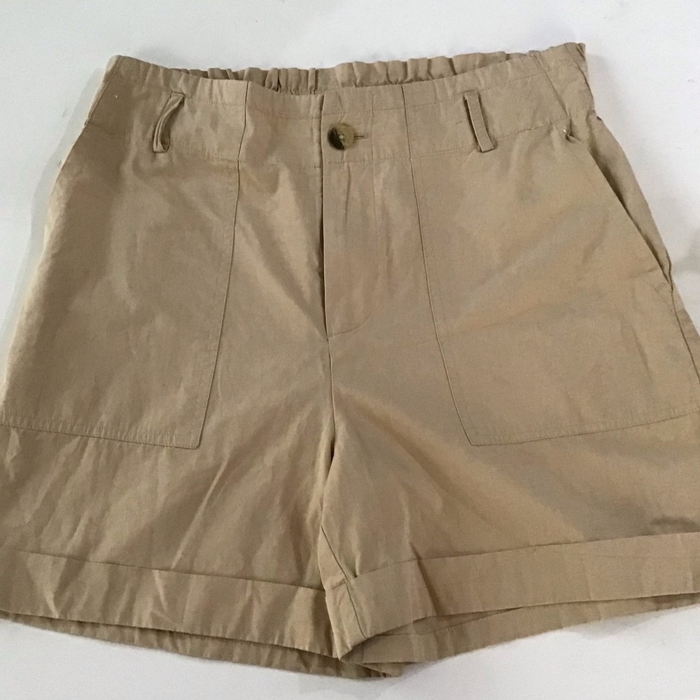 NOISY MAY Frida Cotton Women’s Shorts In Safari Small